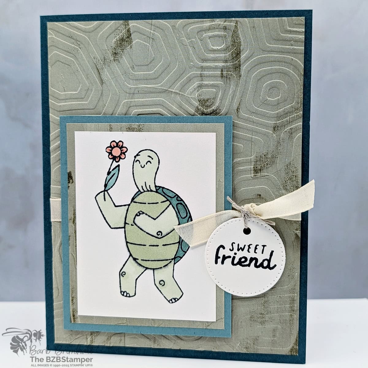 Turtle-y Sweet Card Idea for Your Bestie