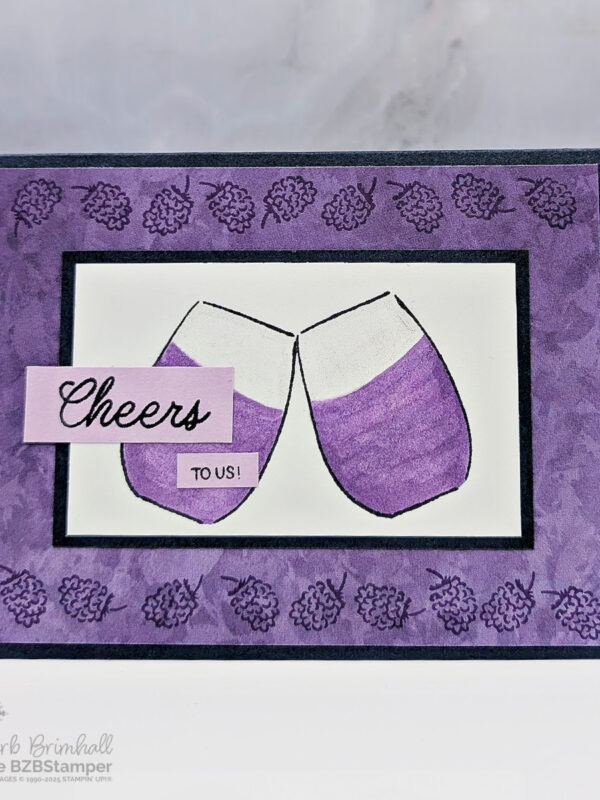 Cheers to Us with the Cheers and Sips Stamp Set