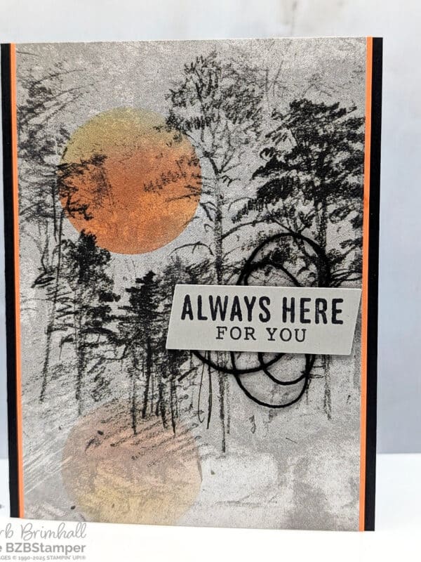 Sympathy Card using the Beautiful Gallery Paper