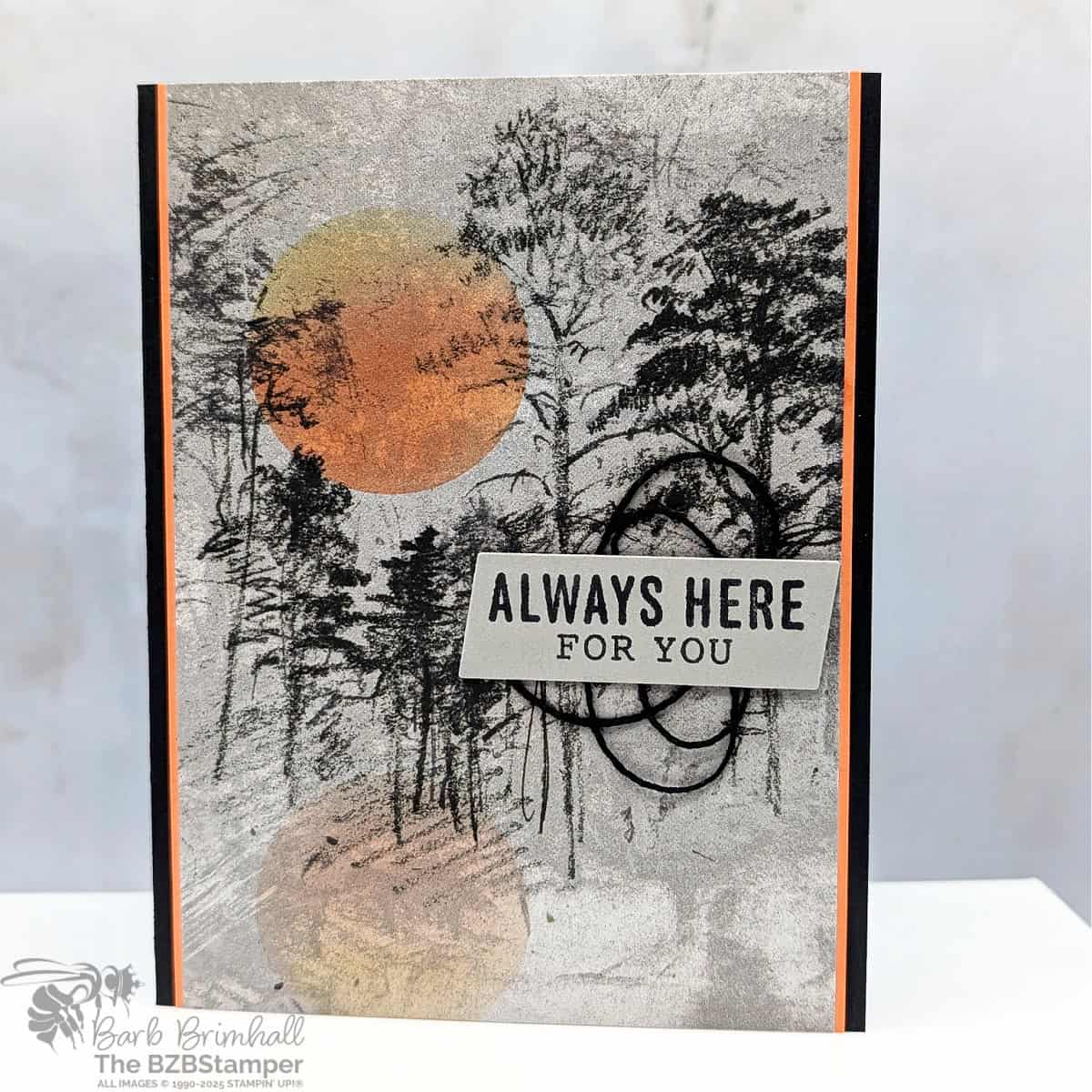 Sympathy Card using the Beautiful Gallery Paper