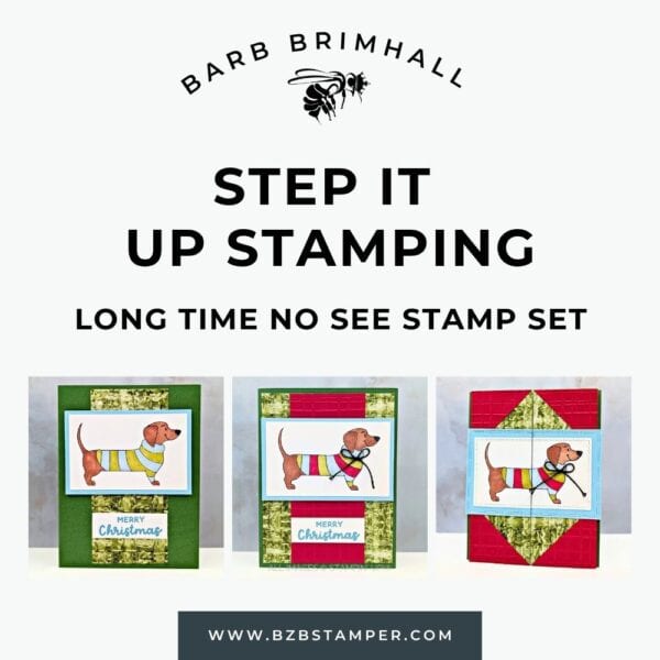 Step It Up Stamping Long Time No See Tutorial