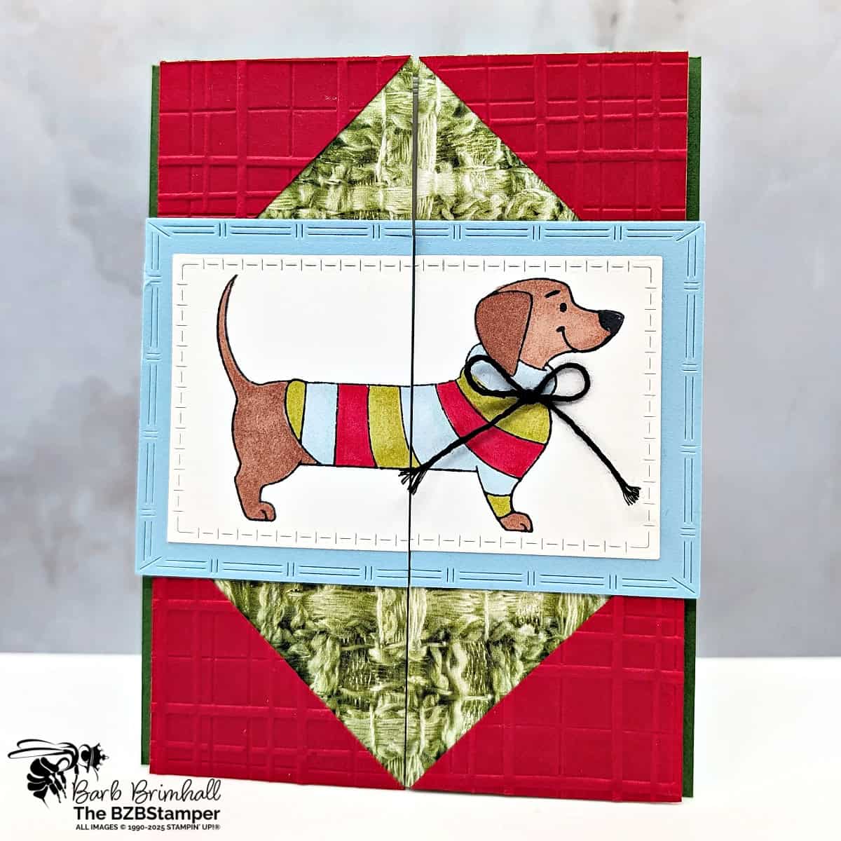 070625 stampin up long time no see dog sius 3qb