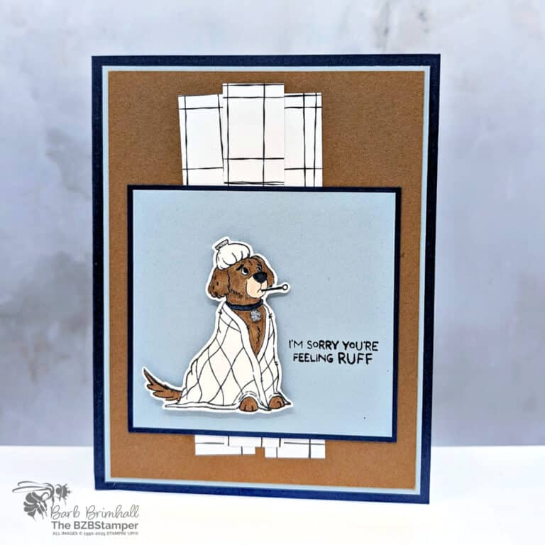 Simple Card using the Hugs and Healing Stamp Set