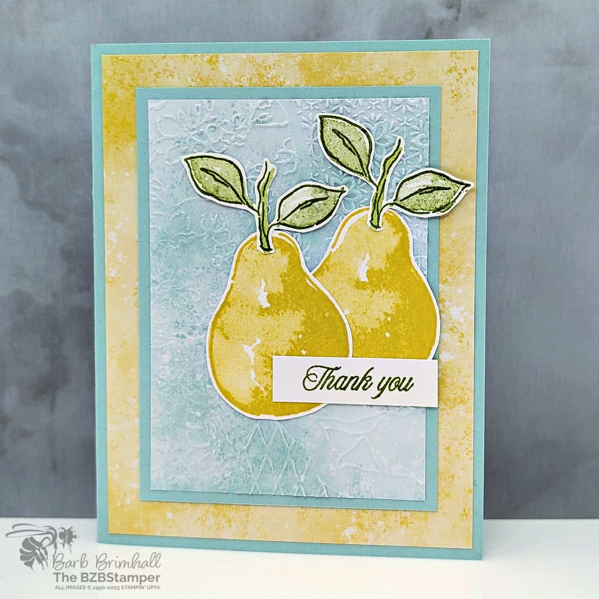 071325 stampin up perfectly pears 2wb