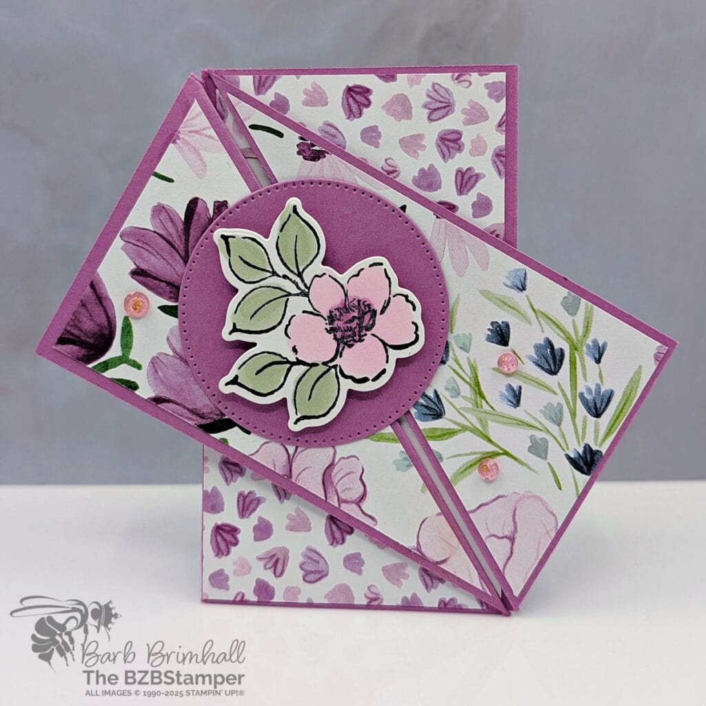 Coffee and a Card with a Charming Day Fun Fold