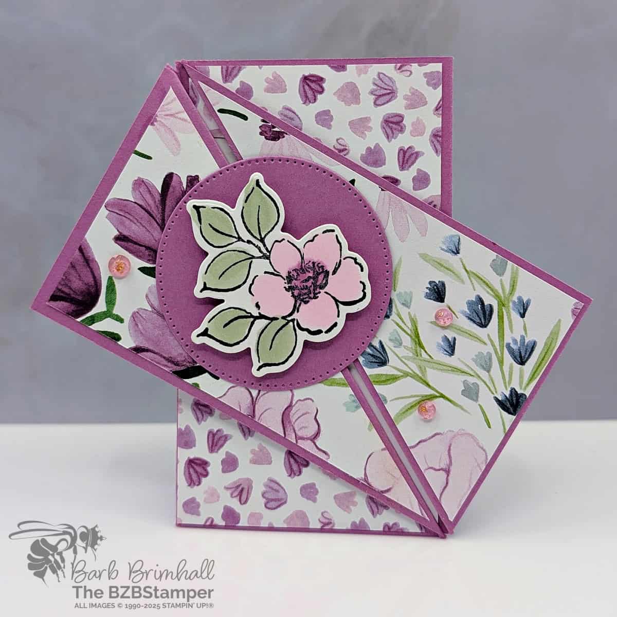 Coffee and a Card with a Charming Day Fun Fold