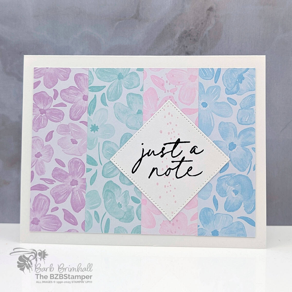 Just a Note with the Notes and Totes Stamp Set 1 Just a Note with the Notes and Totes Stamp Set