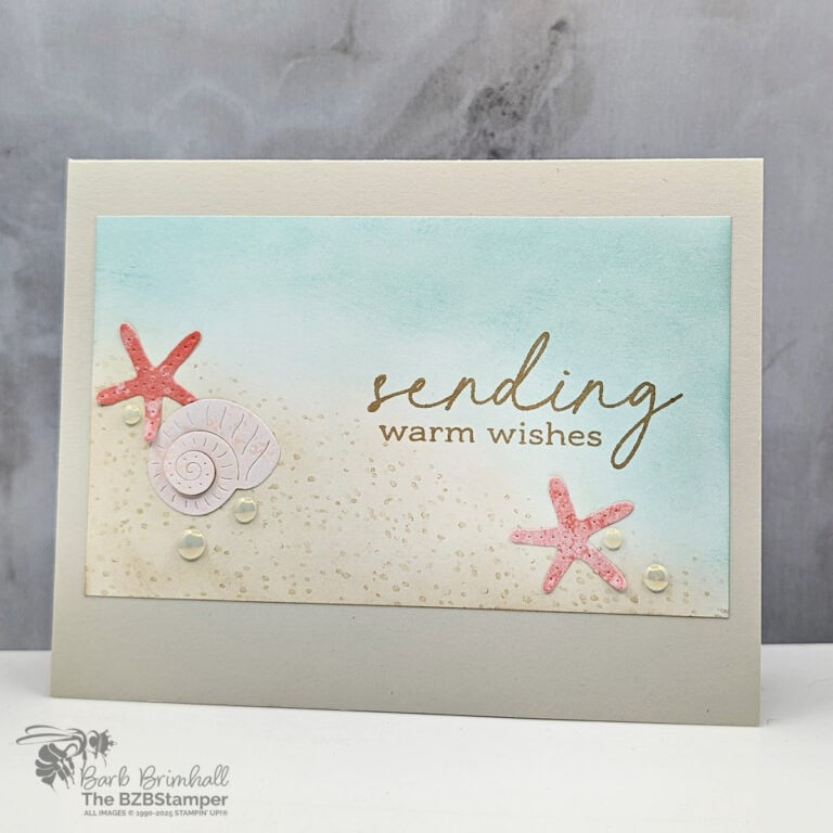 Summer Card Idea using the Notes and Totes Bundle