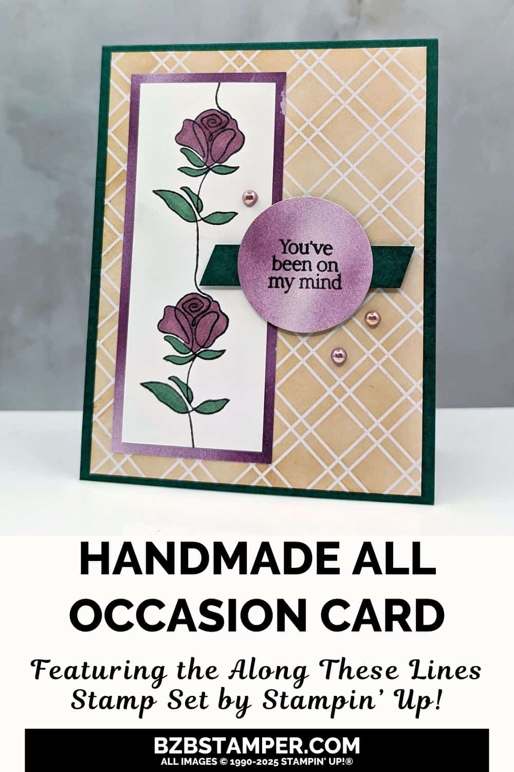 072525 stampin up along these lines pin1