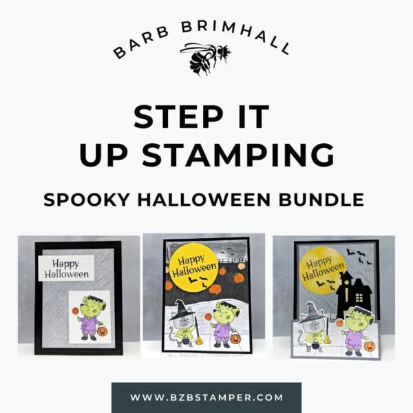 Step It Up Stamping Spooky Halloween Bundle Tutorial