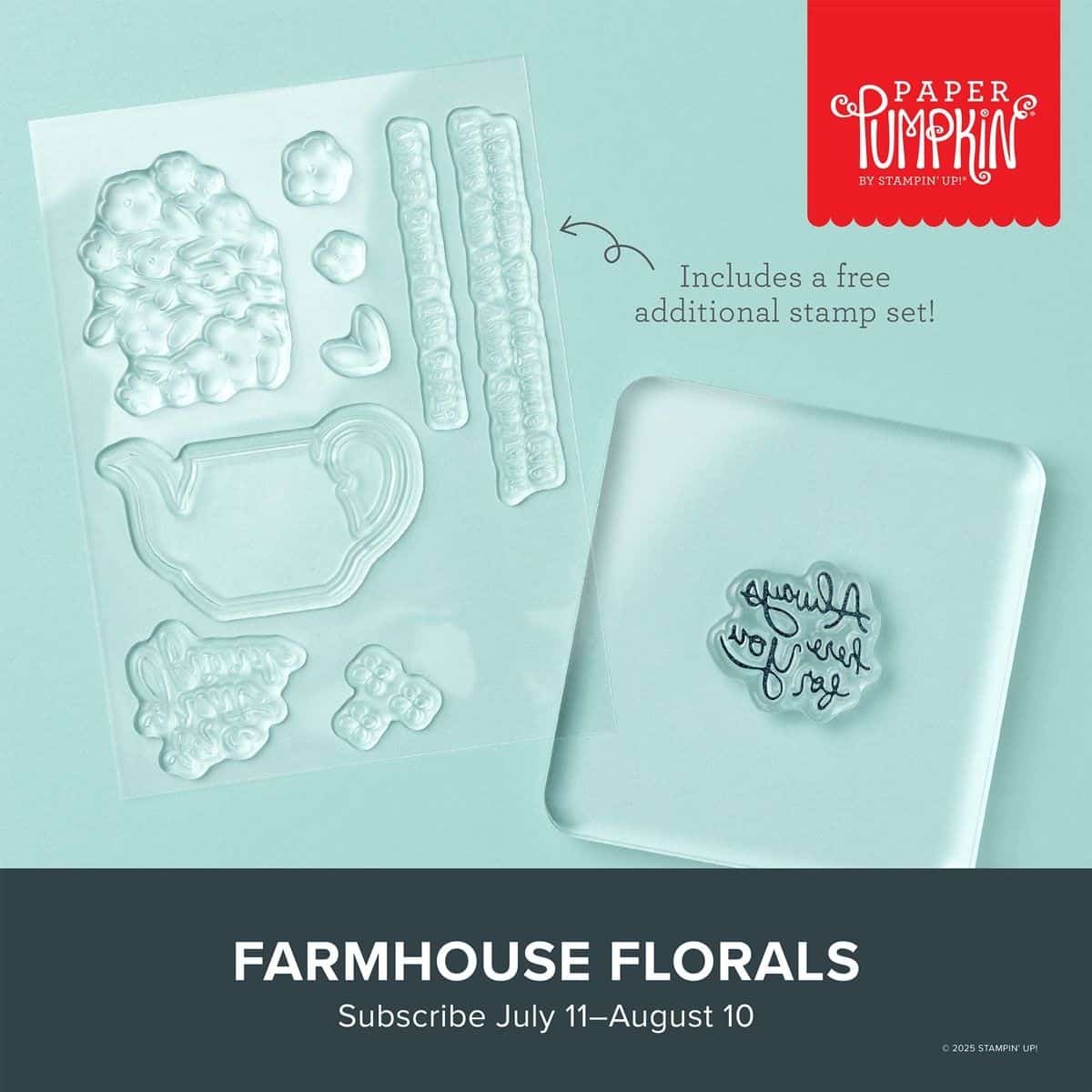 2025 07 farmhouse florals monthly crafting kit featured image