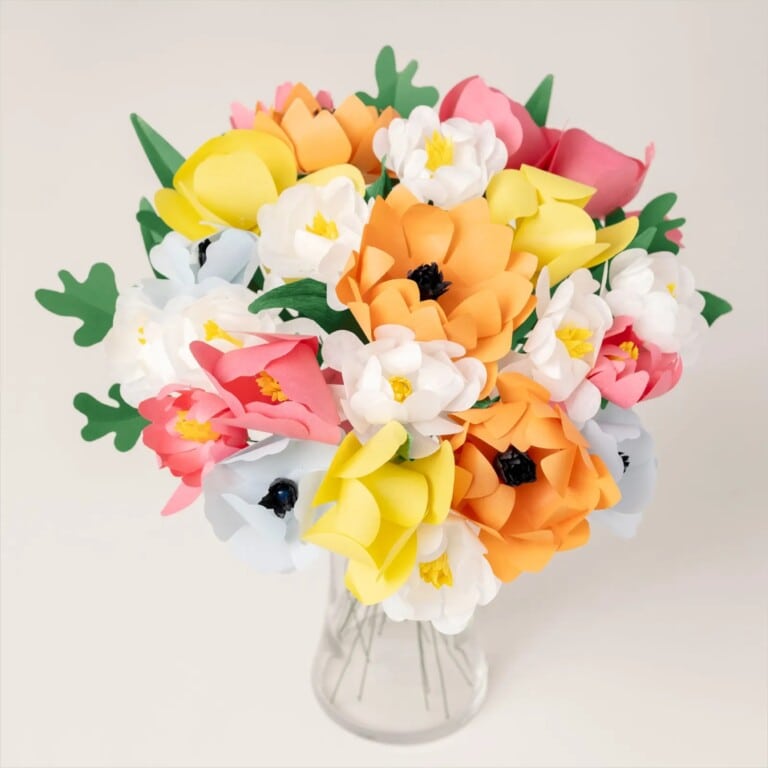 Brighten Your Space with the Paper Bouquet Kit