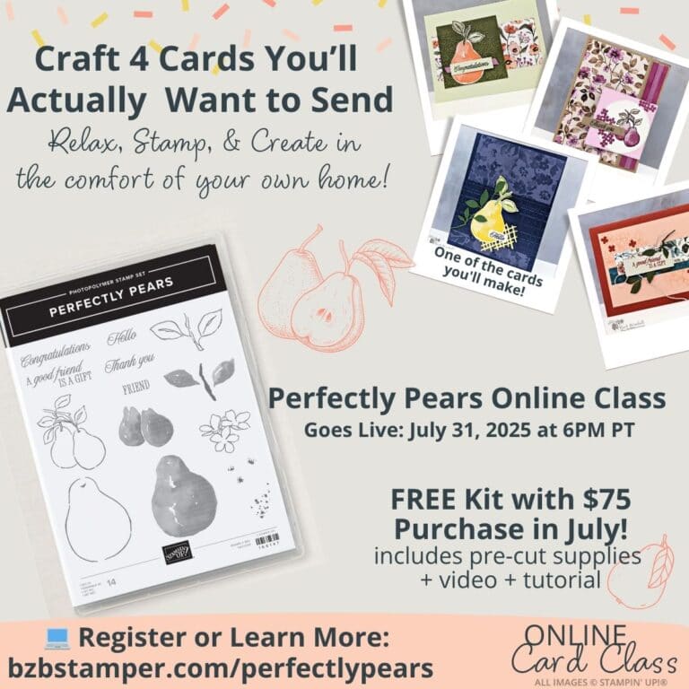 Perfectly Pears Card Class: Simple Projects You’ll Love to Make