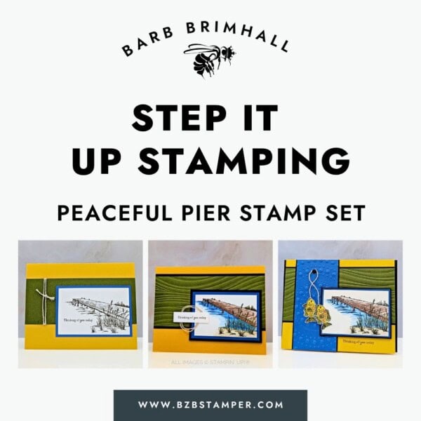 Step It Up Stamping Peaceful Pier Tutorial