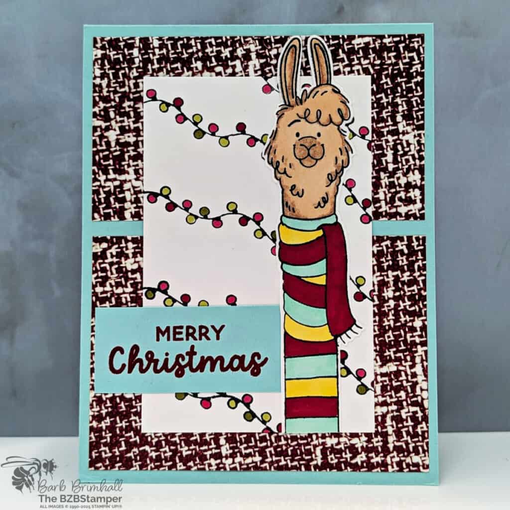 081725 stampin up long time no see llama 2wb