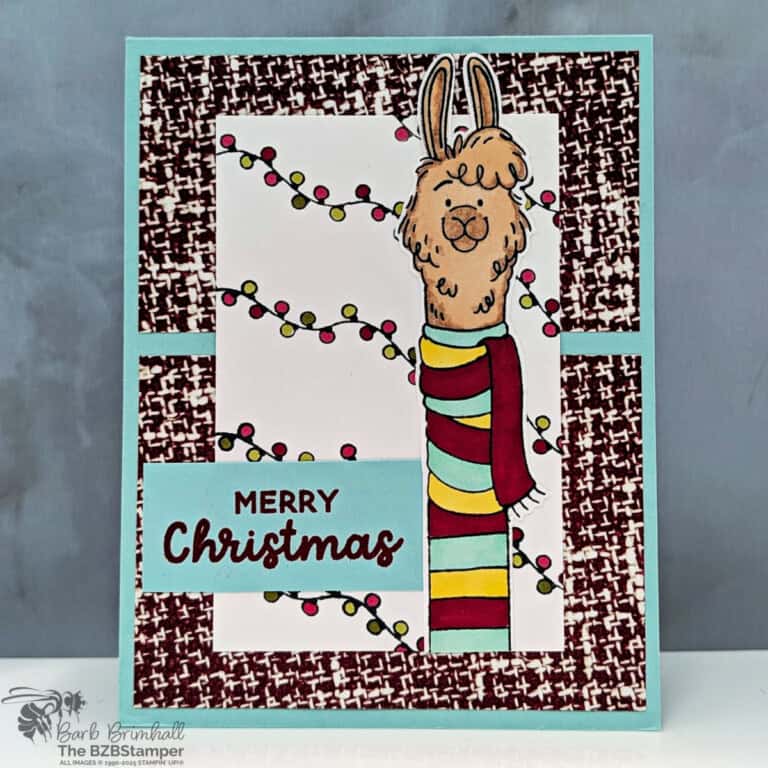 Holiday Cards using the Long Time No See Stamp Set