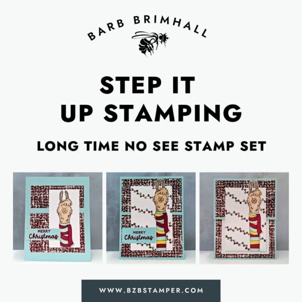 Step It Up Stamping Long Time No See Llama Tutorial