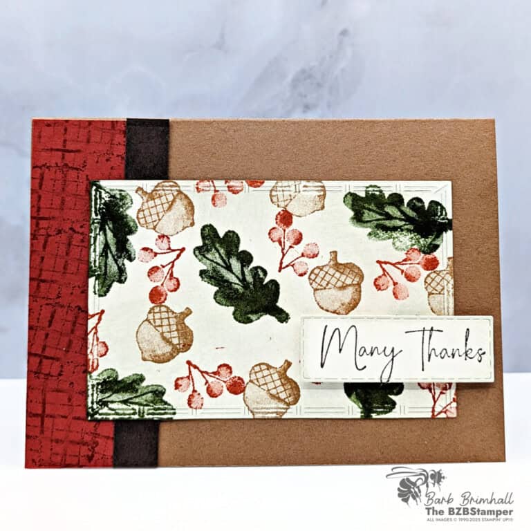 Fall Thanks with the Gathering Moments Stamp Set