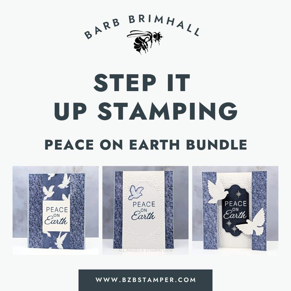 Step It Up Stamping Peace On Earth Tutorial