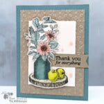 091125 stampin up rustic centerpiece fall