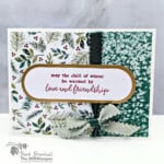 091325 stampin up snow flake kisses