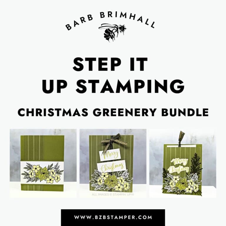 Step It Up Stamping Christmas Greenery Tutorial