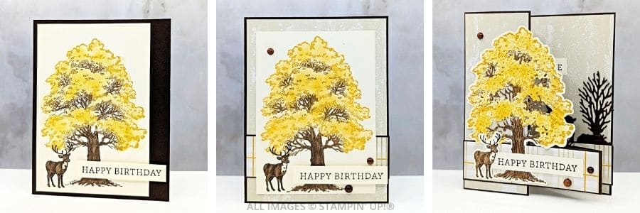 100525 stampin up autumn trees sius collage