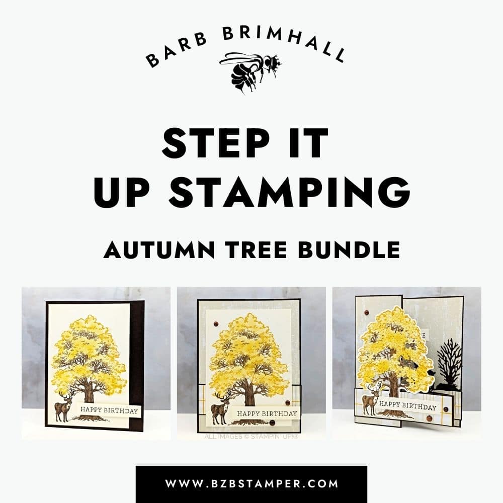 Step It Up Stamping Autumn Trees Tutorial