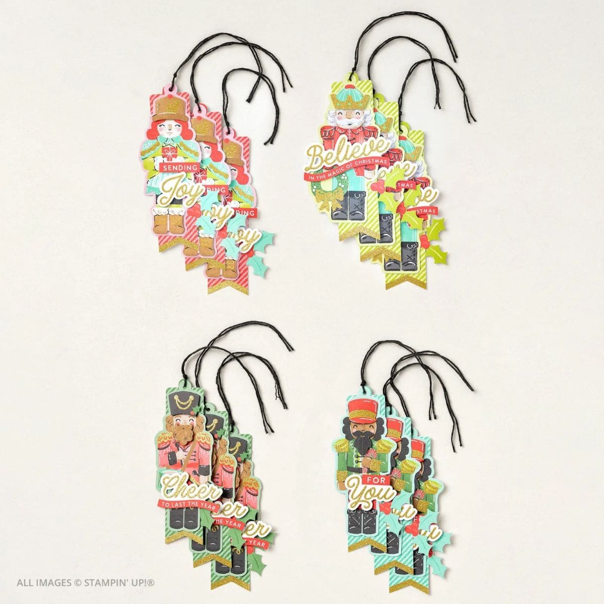 Easy Christmas Tags with the Nutcracker Tags Kit