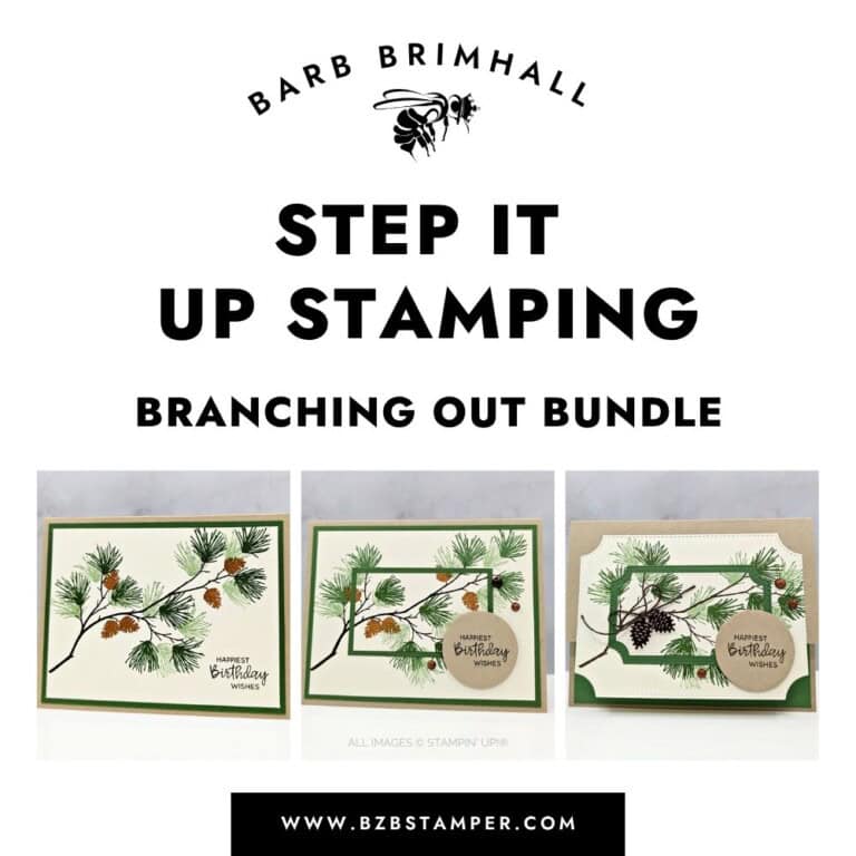 Step It Up Stamping Branching Out Tutorial 1 Step It Up Stamping Branching Out Tutorial