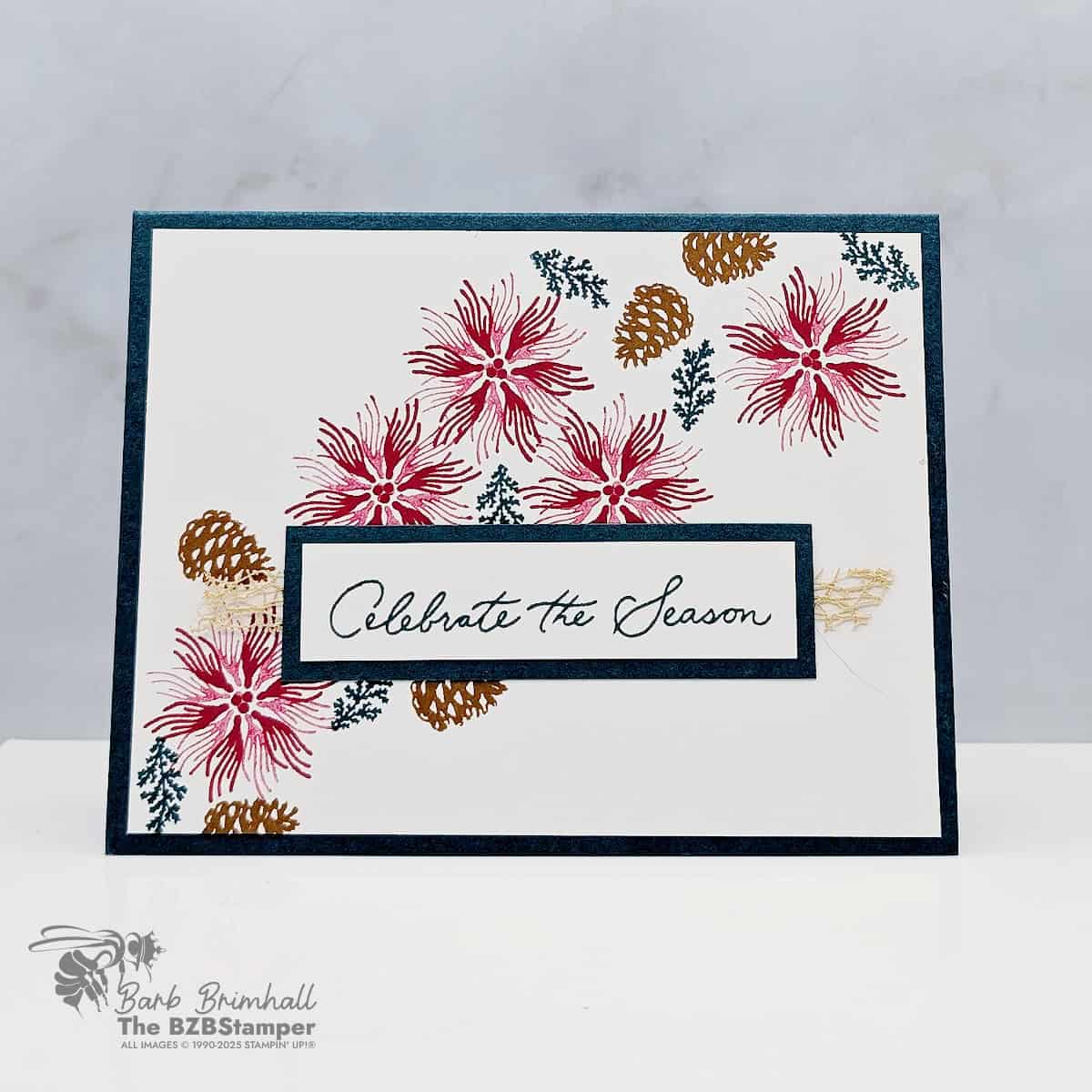 111425 stampin up delicate pines