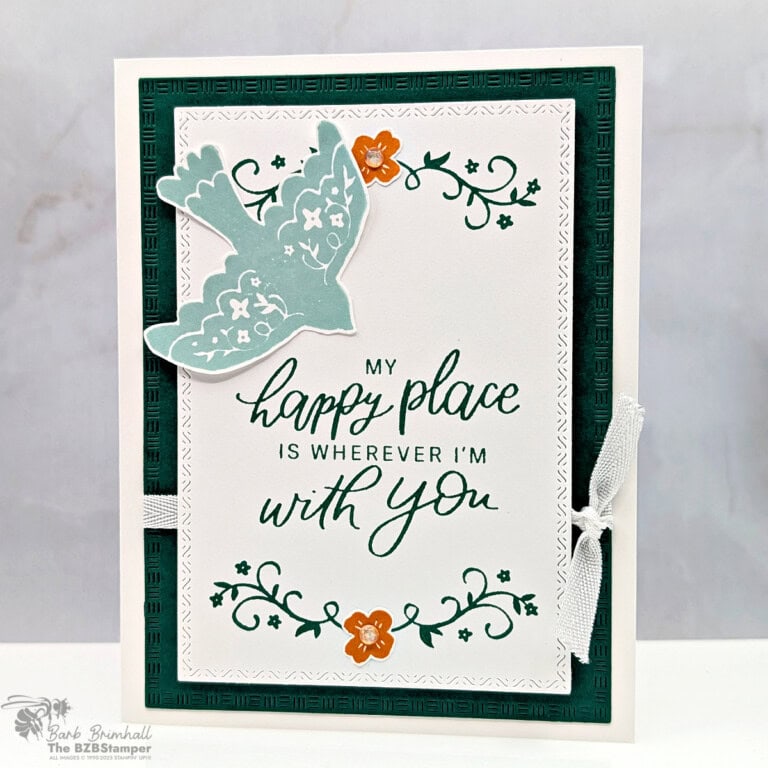 3 Cards using the Peaceful Days Stamp Set