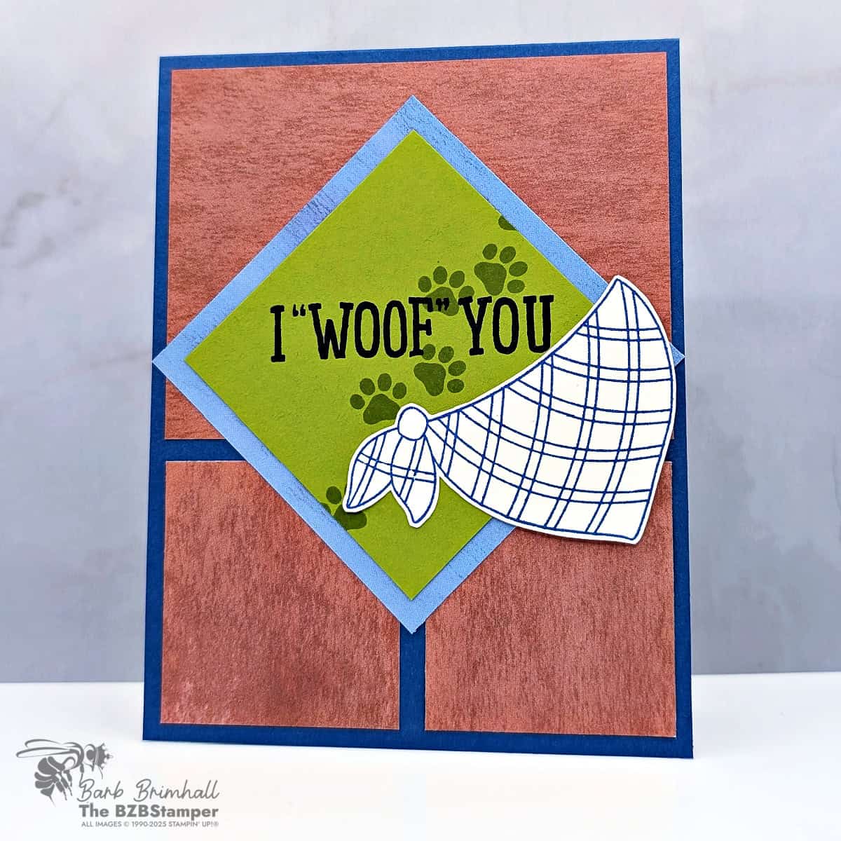 112325 stampin up pet love sius 2wb