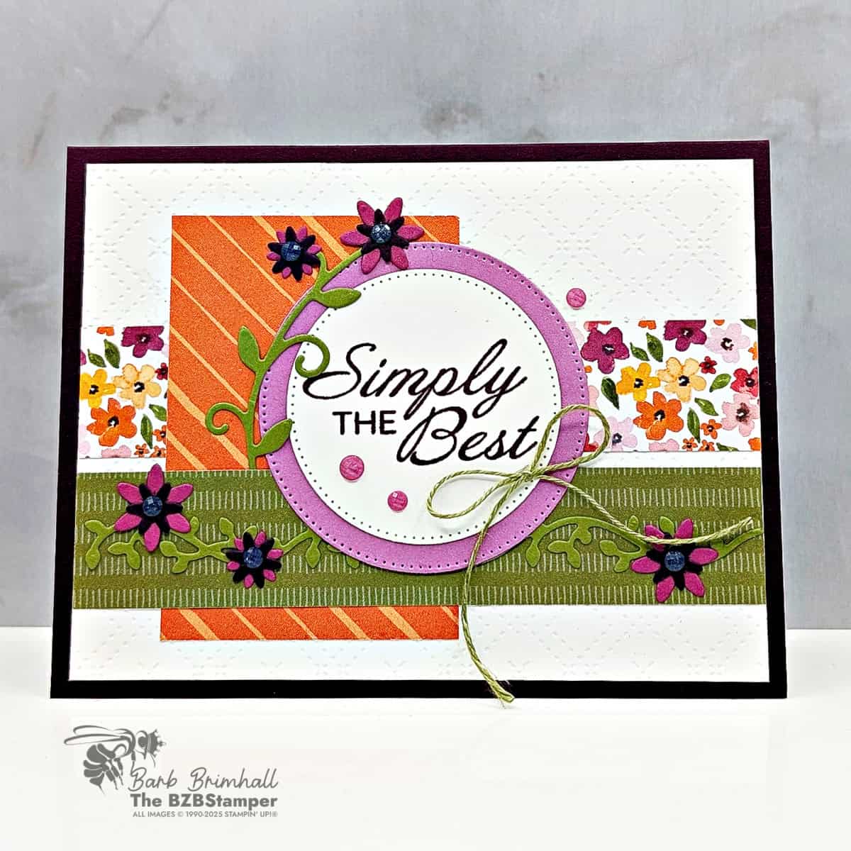 113025 stampin up delicate framing 3qb