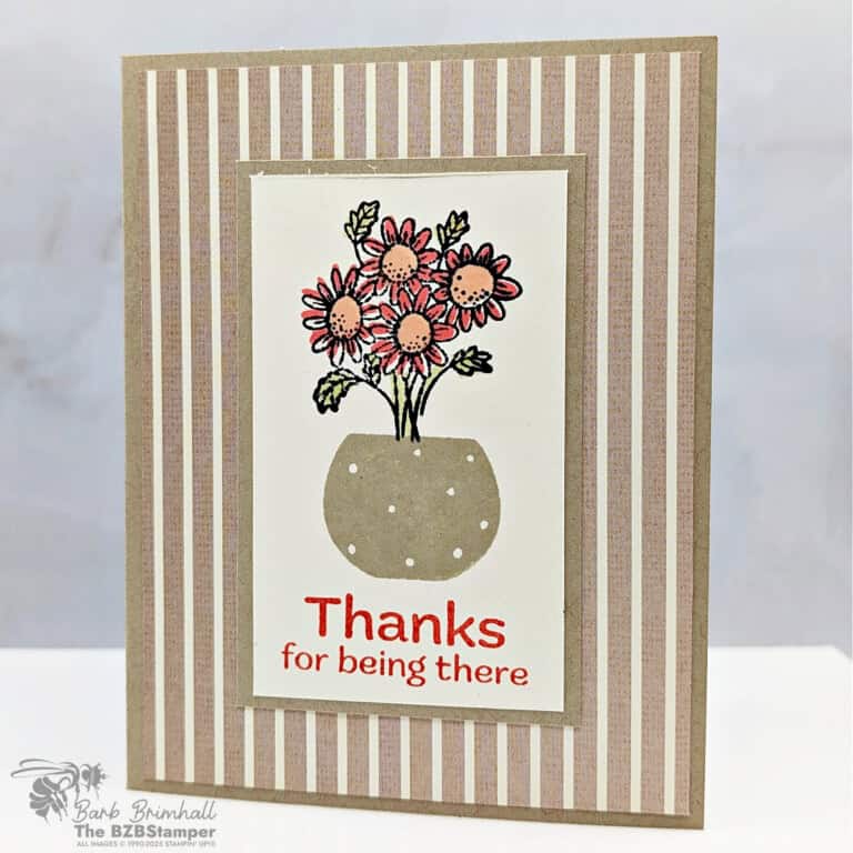 Coffee and a Card with the Pop-Up Petals Bundle