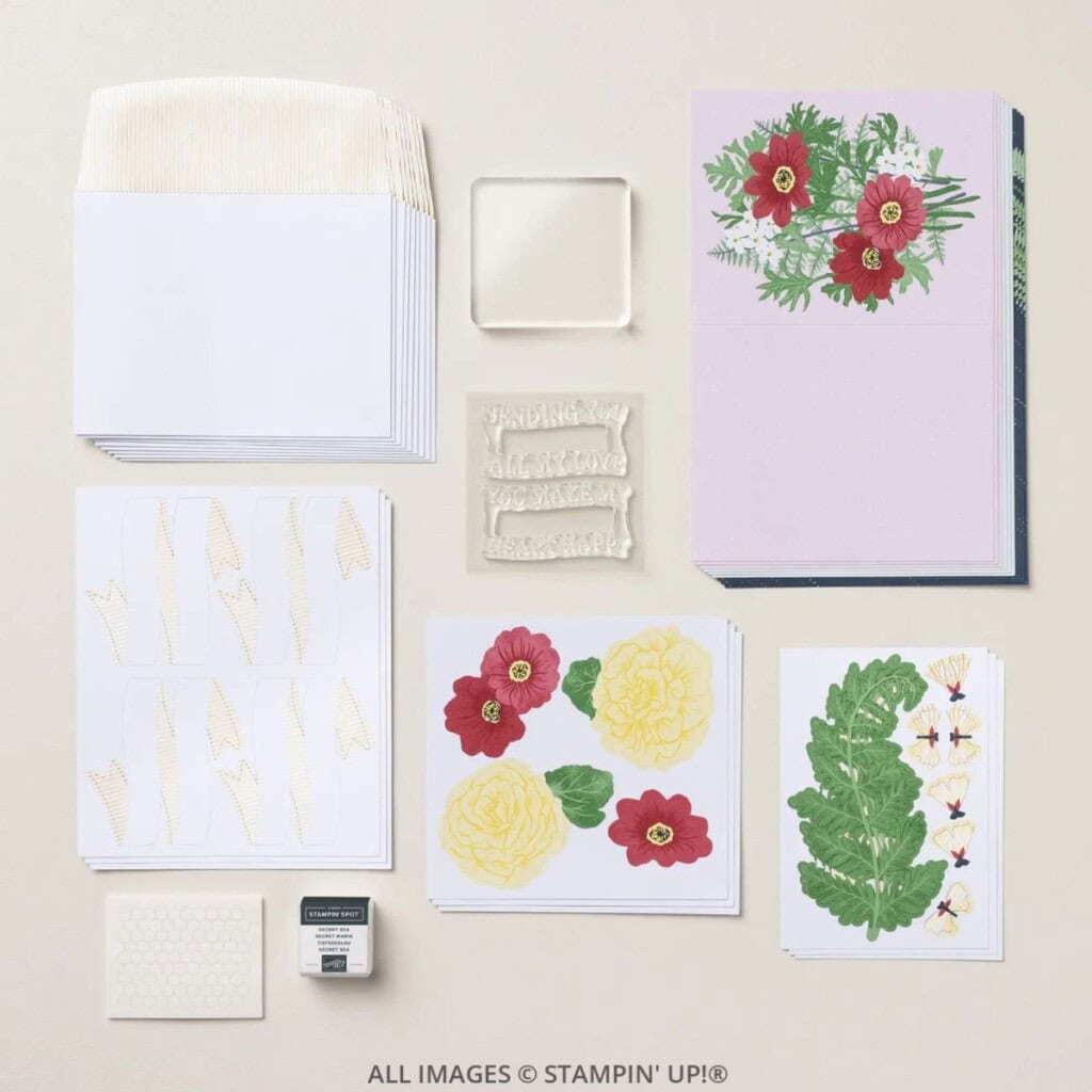 121625 stampin up banner botanicals all inclusive kit 3