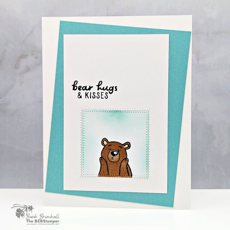Bear Hugs with the Valentines Kisses Stamp Set