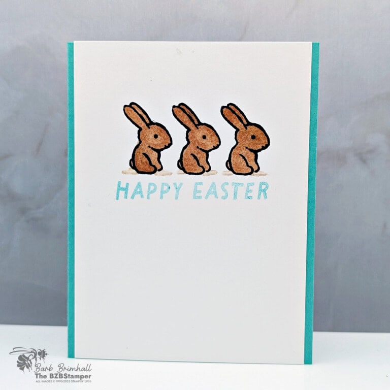 Beginner Easter Card Using Stampin&rsquo; Blends