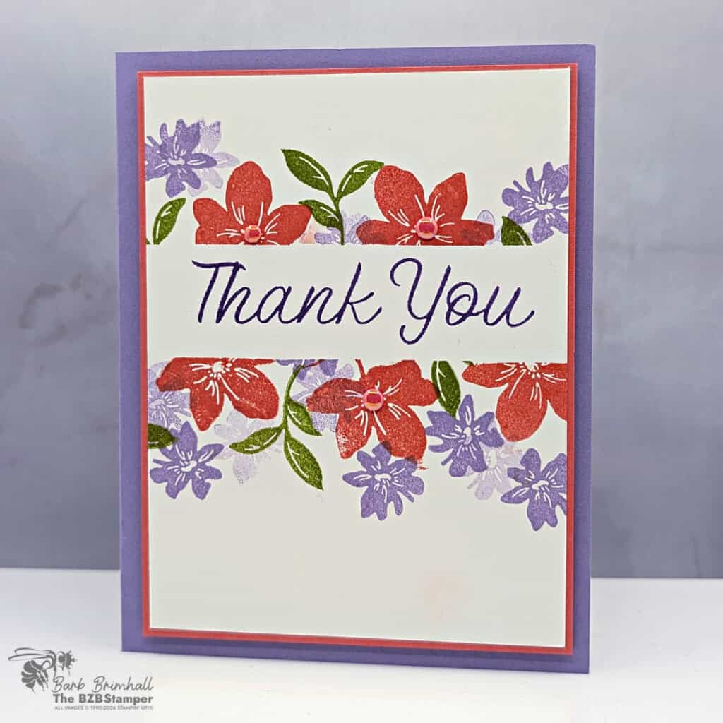 022526 stampin up paradise garden coffee