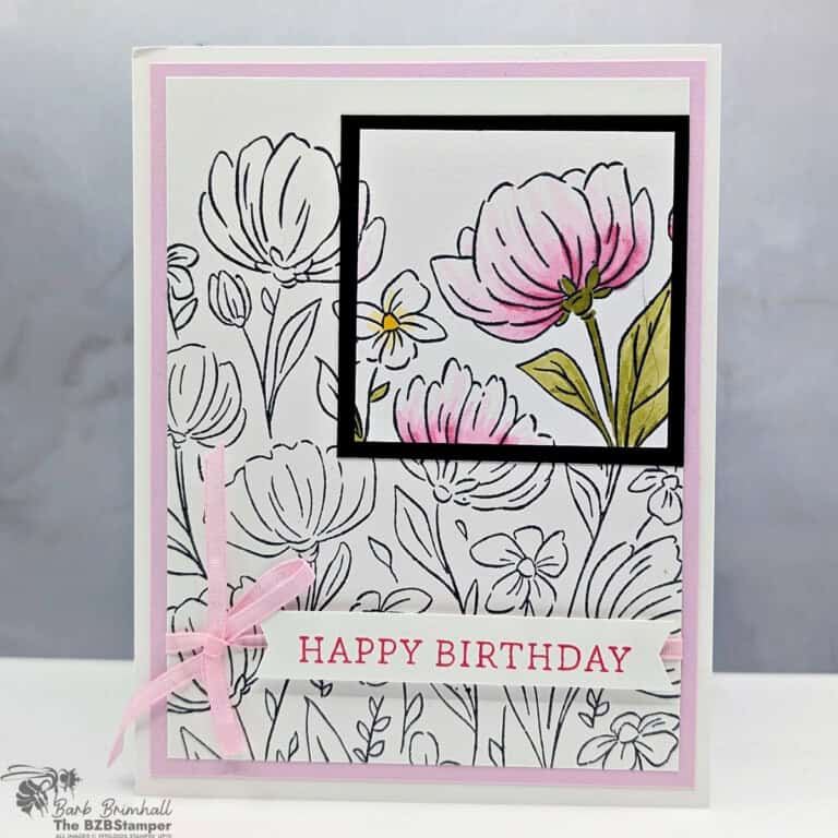 3 Cards using the Flowers Fair Stamp Set