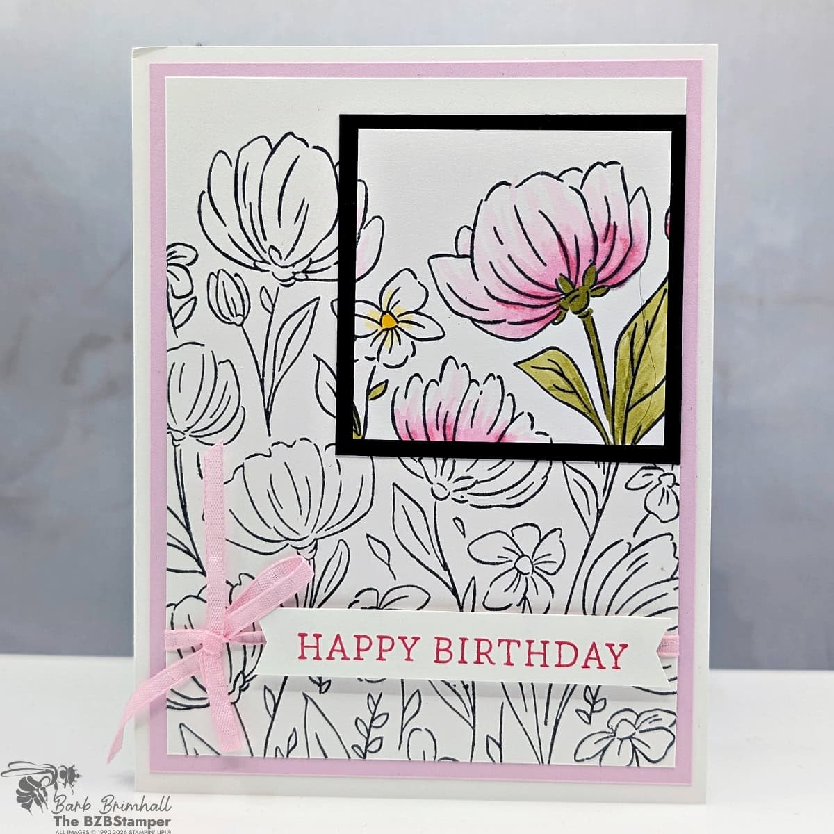 3 Cards using the Flowers Fair Stamp Set