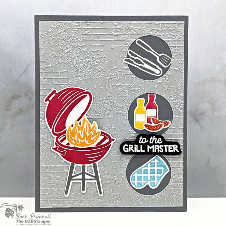 3 Cards using the BBQ Master Bundle