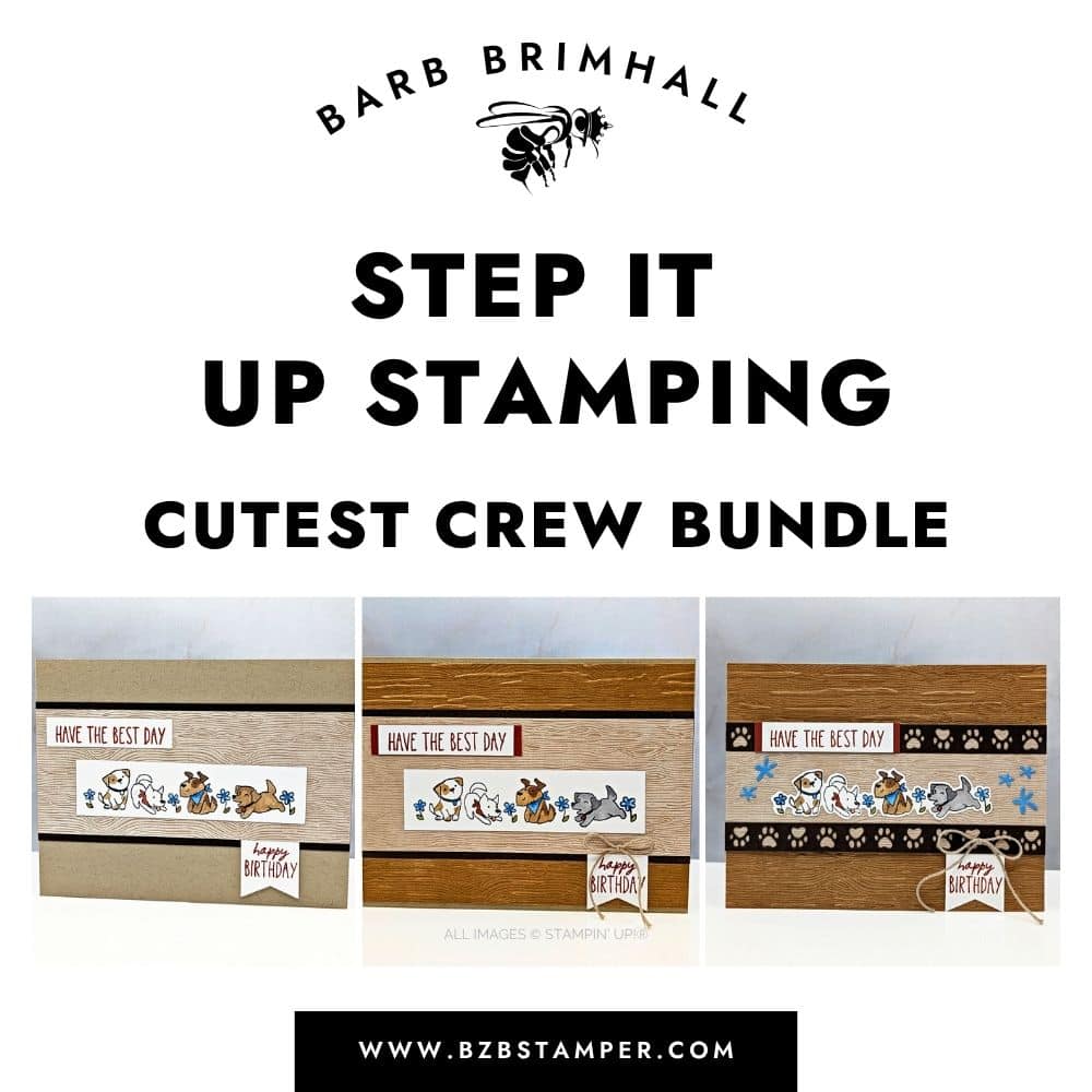 Step It Up Stamping Cutest Crew Bundle Tutorial