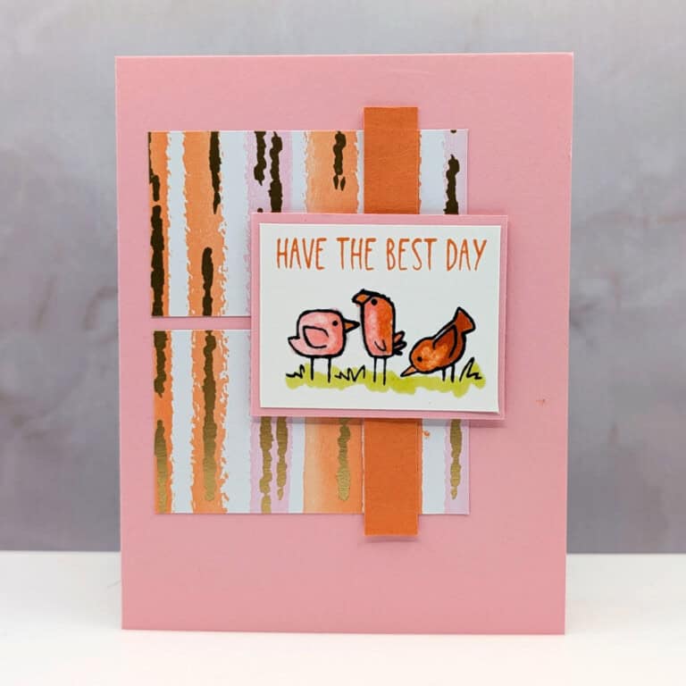 Easy Cutest Crew Card for Today&rsquo;s Coffee and a Card