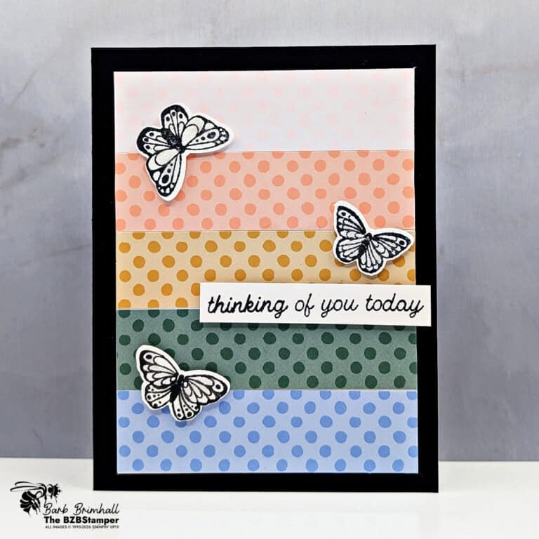 Easy Butterfly Card with the All Aflutter Bundle