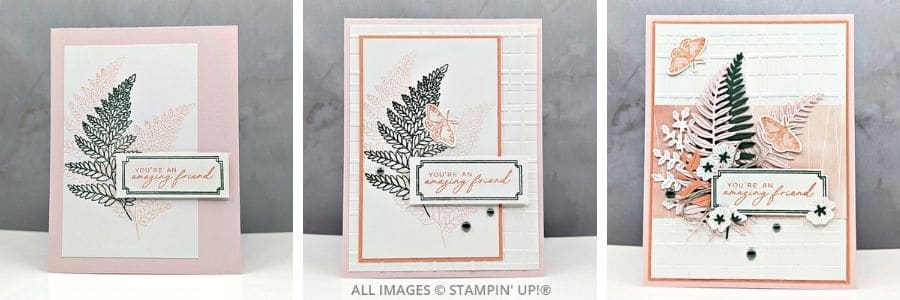 3 Cards Featuring the Fern & Flora Bundle 2 3 cards featuring fern flora bundle collage