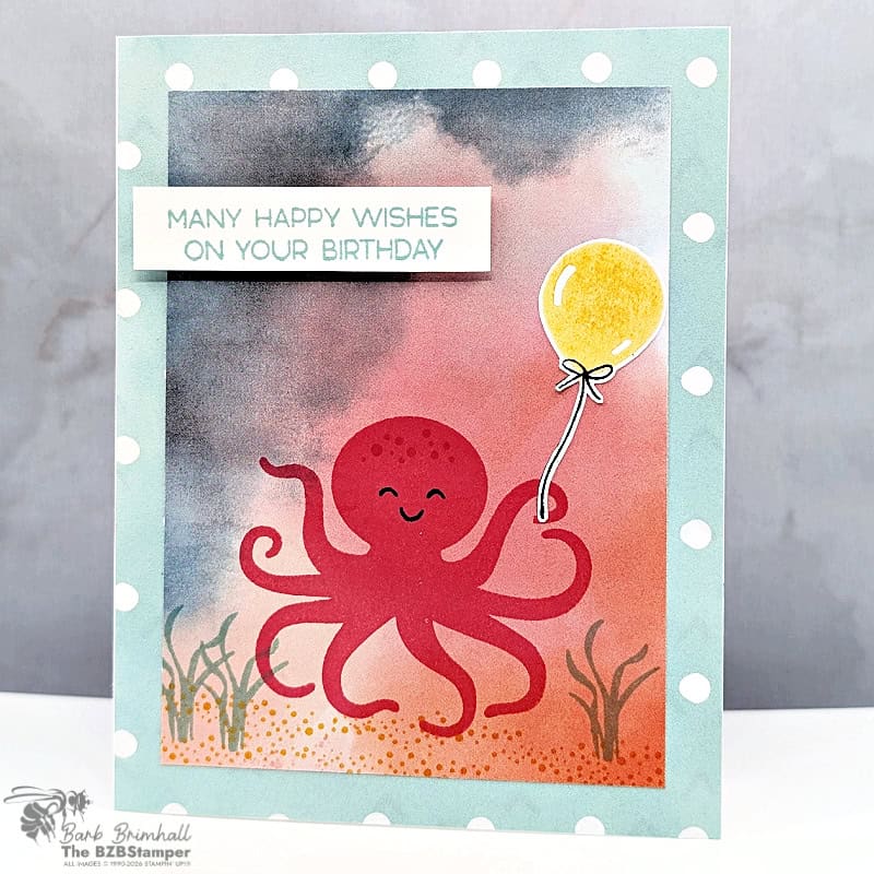 3 Cards using the Thoughtful Octopus Stamp Set 5 3 cards featuring thoughtful octopus 1