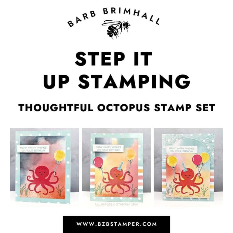 Step It Up Stamping Thoughtful Octopus Tutorial