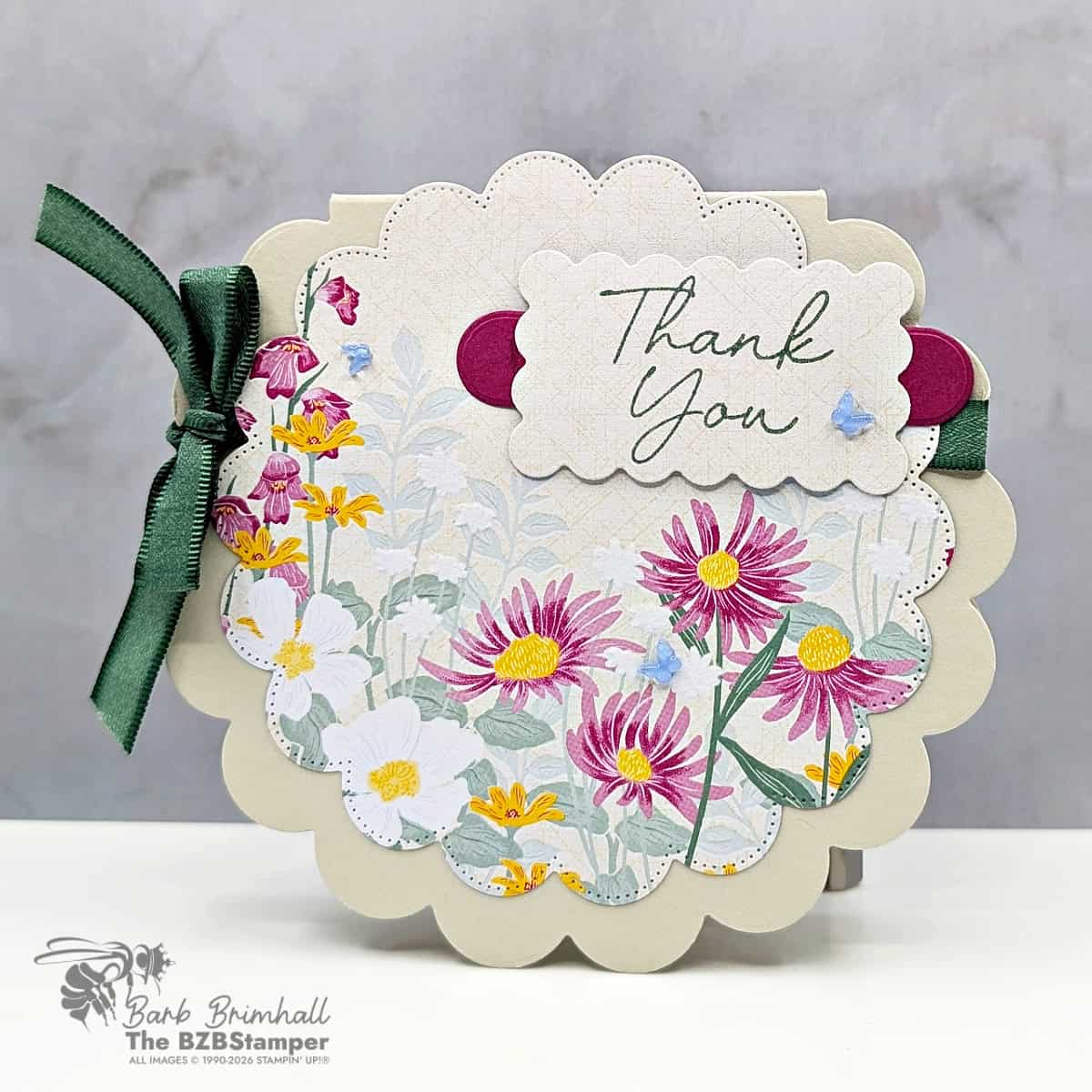 3 cards using scalloped blooms bundle 3qb