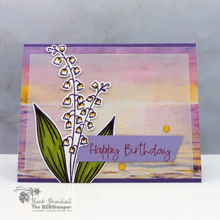 3 Cards using the Lily of the Valley Bundle